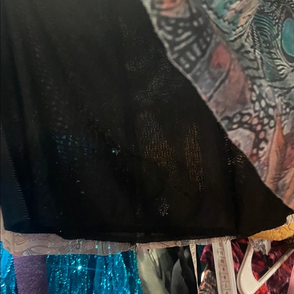 Sun and Moon Patterned Skirt Sz.S - Picture 3 of 6